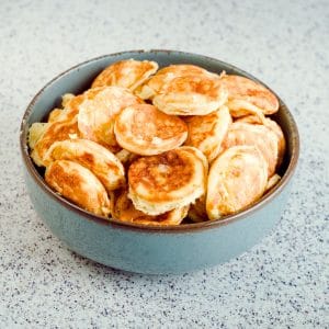 Mini pankūkas ar šķiņķa un siera pildījumu - 50 gab.